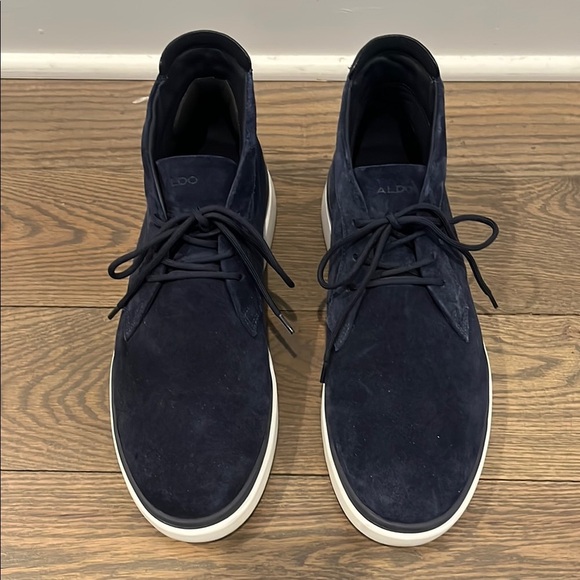 Aldo Men’s Rutger Navy Lace Up Shoes Size 11 main image 9